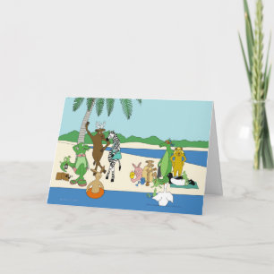 Sunnyside Up Beach Birthday Card