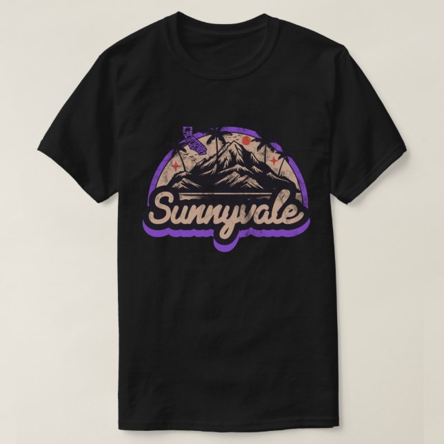 Sunnyvale, California T-Shirt (Design Front)