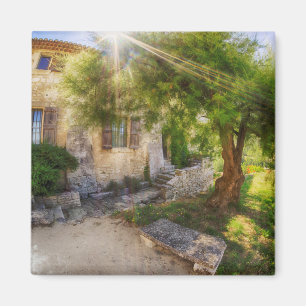 Sunray at St. Hilaire Abbey France Magnet