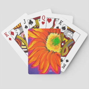 "SunRay SunFlower" Playing Cards