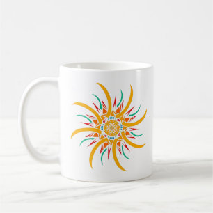 sunrays coffee mug