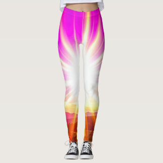 Sunrays printed leggings for women