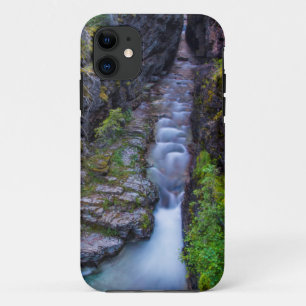 Sunrift Gorge In Glacier National Park, Montana iPhone 11 Case