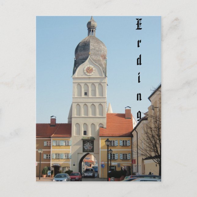 sunrise 020, Erding Postcard (Front)
