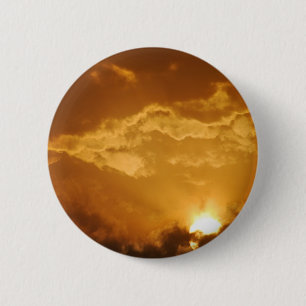 Sunrise 6 Cm Round Badge