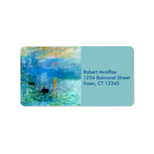 Sunrise Address Labels