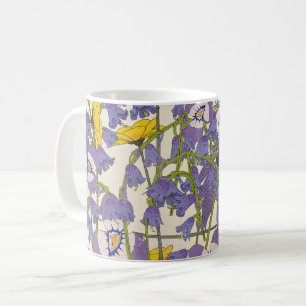 Sunrise among the flowers coffee mug