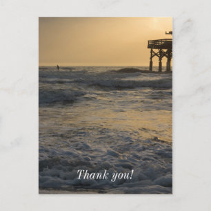 Sunrise and Paddleboarding Postcard