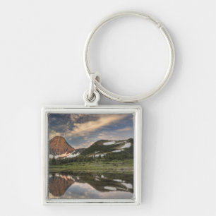 Sunrise and reflection, Glacier National Park, Key Ring