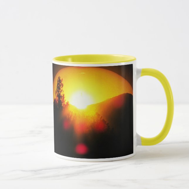 Sunrise and shine! mug (Right)