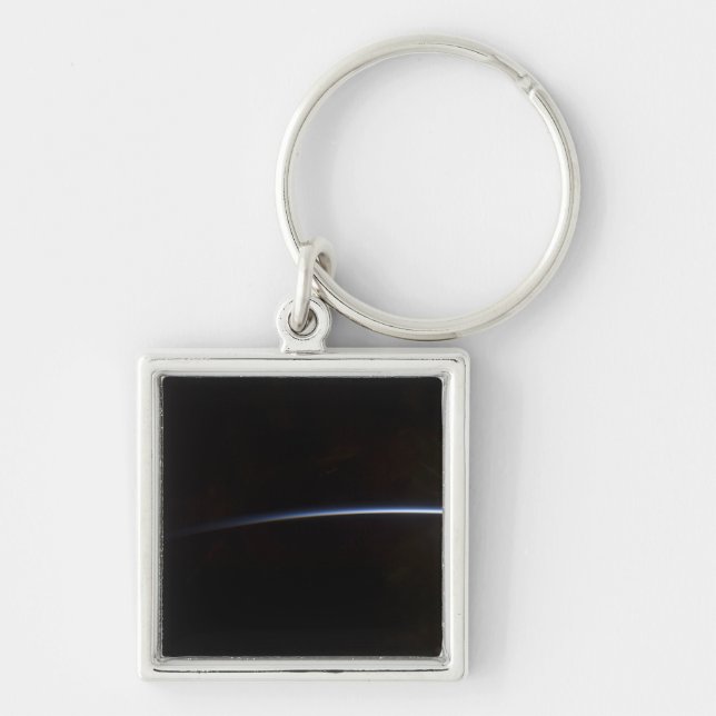 Sunrise as viewed in space key ring (Front)
