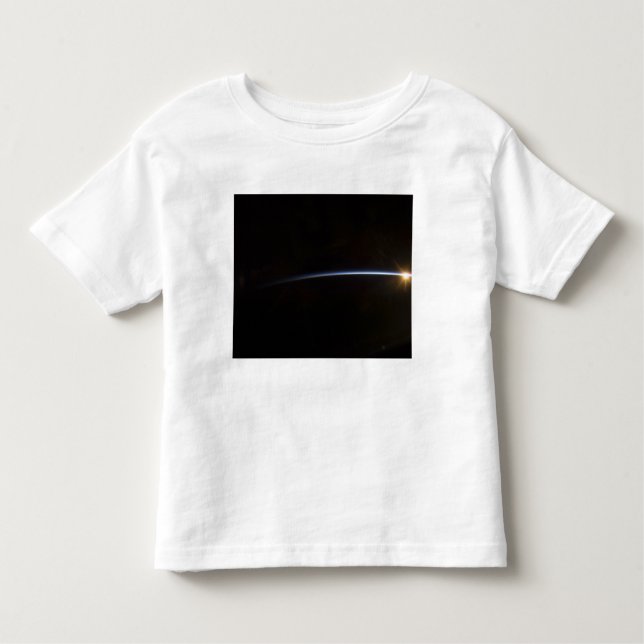 Sunrise as viewed in space toddler T-Shirt (Front)