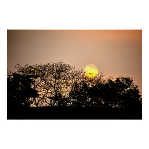 Sunrise at Angkor Wat Cambodia – Art Print Poster