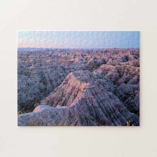 Sunrise at Badlands National Park, South Dakota Jigsaw Puzzle (Horizontal)