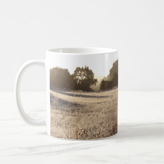 Sunrise at Bear Valley Trailhead Landscape Coffee Mug (Left)