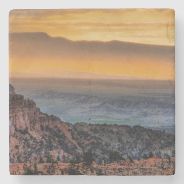 Sunrise at Bryce Canyon Stone Coaster (Front)