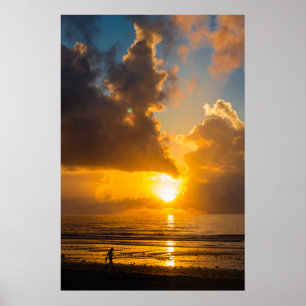 Sunrise at Cape Canaveral, Florida Poster