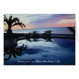 Sunrise at Casa Blanca Beachfront Villa