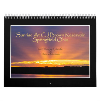 Sunrise At CJ Brown Reservoir 2023 Calendar 