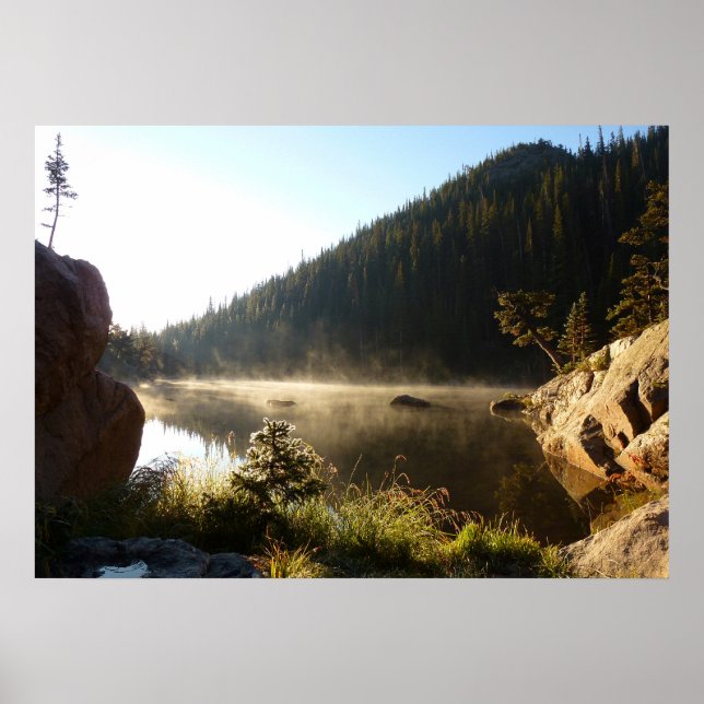 Sunrise at Dream Lake Poster (Front)