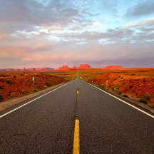 Sunrise at Forrest Gump Point 