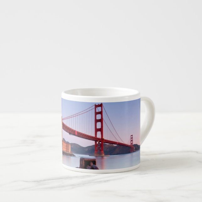 Sunrise At Fort Point Espresso Cup (Front Right)