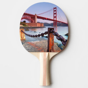 Sunrise At Fort Point Ping Pong Paddle