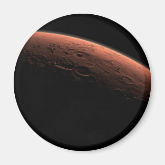 Sunrise at Gale Crater Planet Mars Magnet