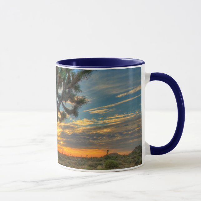 Sunrise At Joshua Tree National Park Mug (Right)
