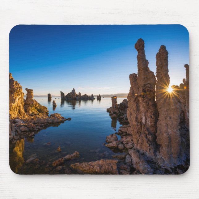 Sunrise at Mono lake, California Mouse Pad (Front)