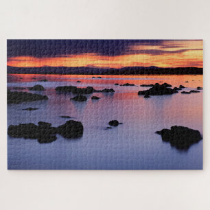 Sunrise at Mono Lake's Black Point Jigsaw Puzzle