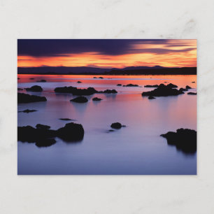 Sunrise at Mono Lake's Black Point Postcard