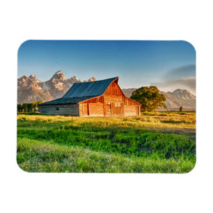 Sunrise at Moulton Barn Magnet