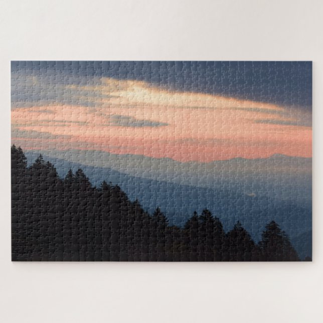 Sunrise at Newfound Gap - Smoky Mountains - 20x30 Jigsaw Puzzle (Horizontal)