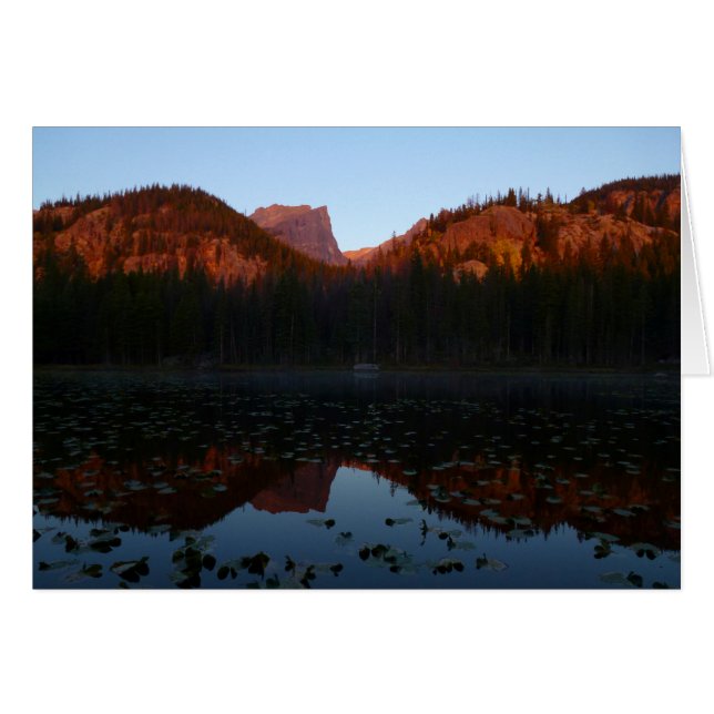 Sunrise at Nymph Lake I (Front Horizontal)