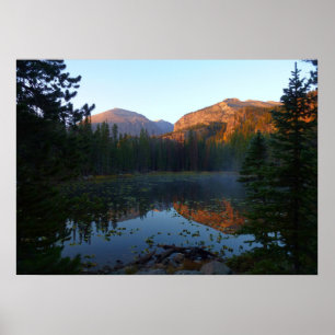 Sunrise at Nymph Lake II Poster