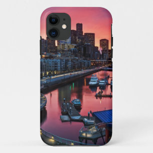 Sunrise at pier 66 looking down on bell harbour iPhone 11 case