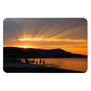 Sunrise At Promenade des Anglais Magnet