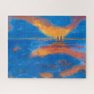 Sunrise at Sea   Emil Nolde   Jigsaw Puzzle