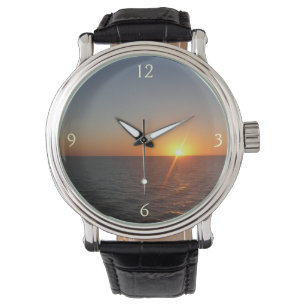 Sunrise at Sea III Ocean Horizon Seascape Watch