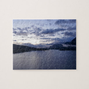 Sunrise at St. Mary Lake II Jigsaw Puzzle