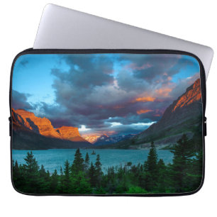 SunRise at St. Mary Lake Laptop Sleeve