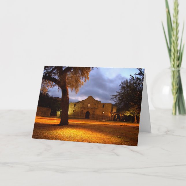 Sunrise At The Alamo Card (Front)