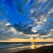 Sunrise at the Beach Mouse Mat
