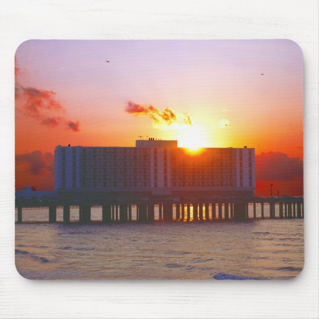 Sunrise At The Flagship Hotel Mousepad (Front)