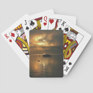 Sunrise at the Lake Playing Cards
