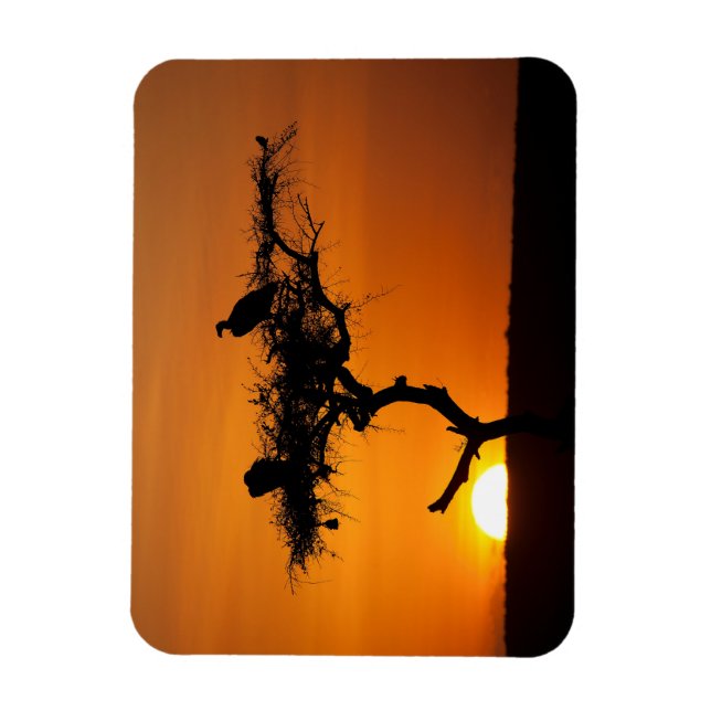 Sunrise at the Masai Mara, Kenya Magnet (Vertical)