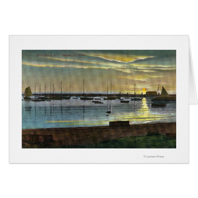 Sunrise at the Old Harbour (Front Horizontal)