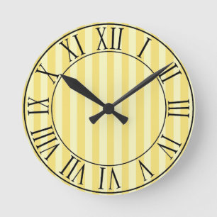 Sunrise Avenue Round Clock