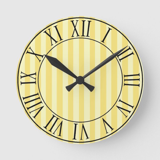 Sunrise Avenue Round Clock (Front)